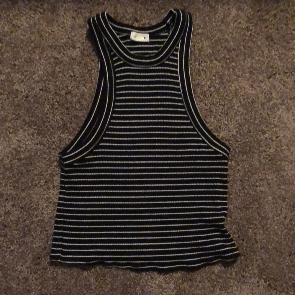 Garage - small stripped tank top
